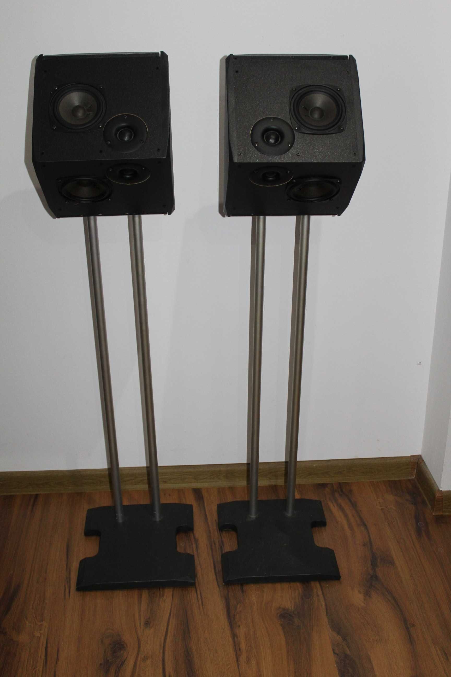 SYRINCS Kolumny głośniki monitory na stojakach 4 way speaker Wysyłka