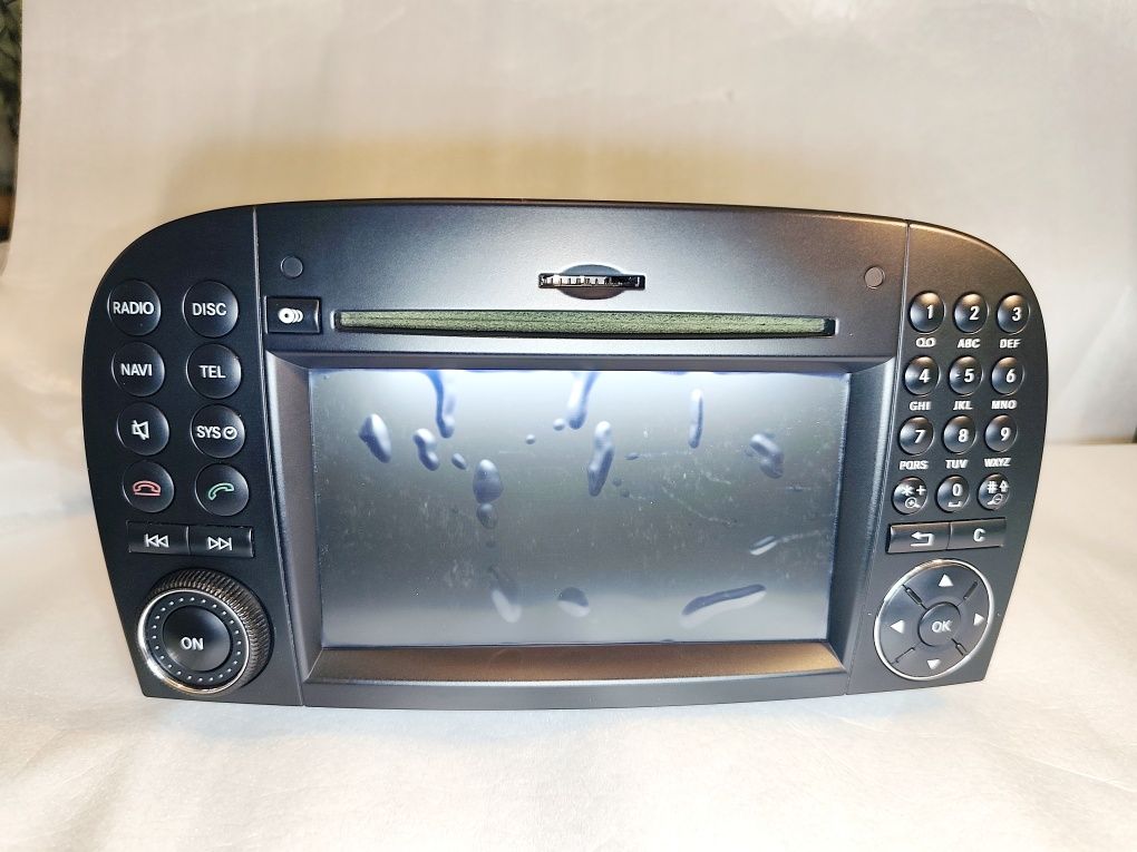 MERCEDES R230 SL Comand NTG 2.5 NOWY WYŚWIETLACZ ! Radio Nawigacja  EU