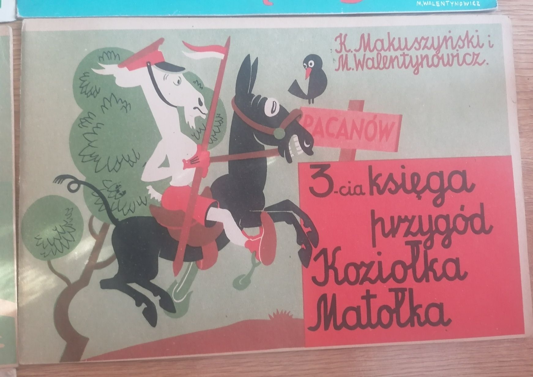 Komiksy kolekcjonerskie 7szt. Komiksy K.Makuszyńskiego M.Walentynowicz