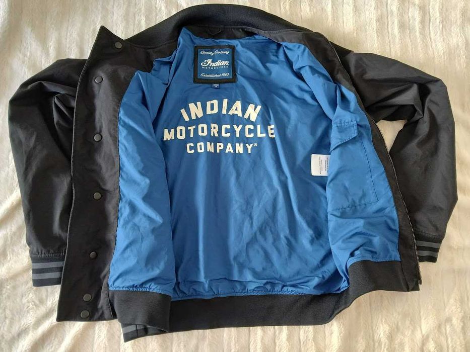 Indian motorcycle Casual Bomber jacket Black M/L