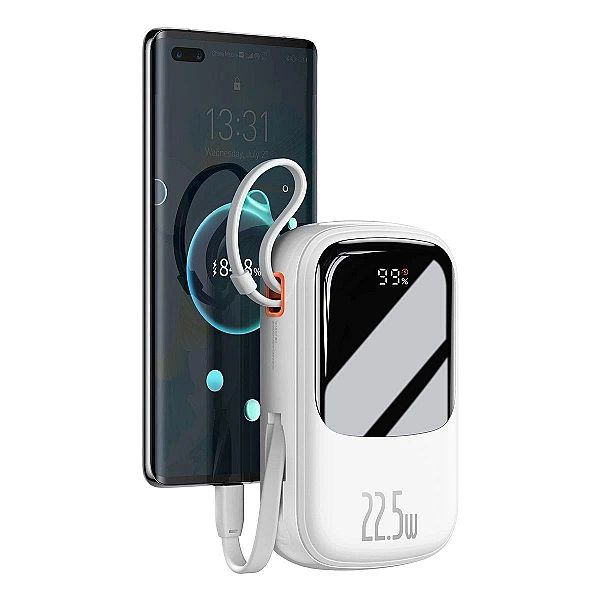 Baseus Qpow Digital Display powerbank z szybkim ładowaniem 20000mAh 22