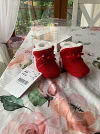 Mayoral buciki kozaki botki niechodki niemowlęce czerwone rozmiar 15