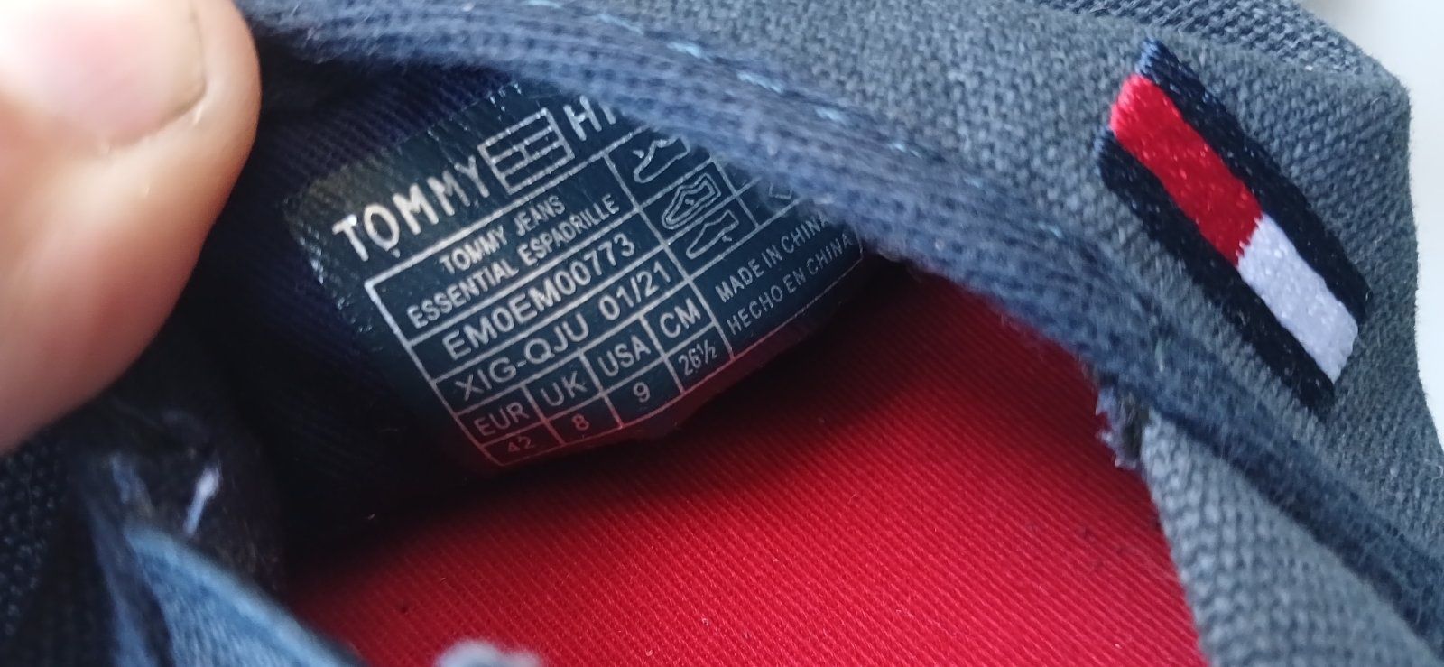 Еспадрильї tommy Hilfiger