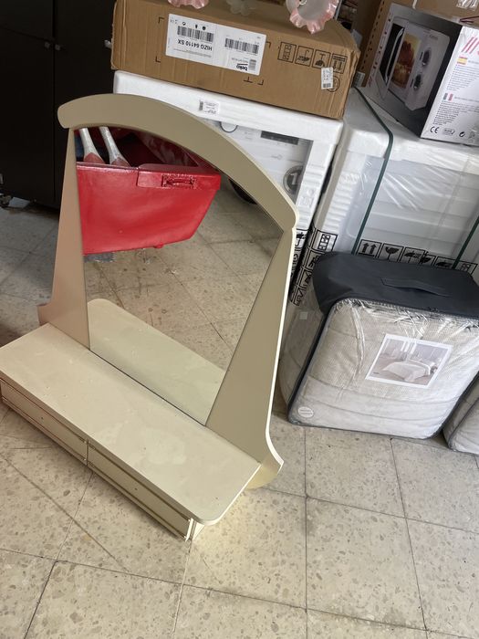 Espelho de comoda oara quarto com 2 gavetas