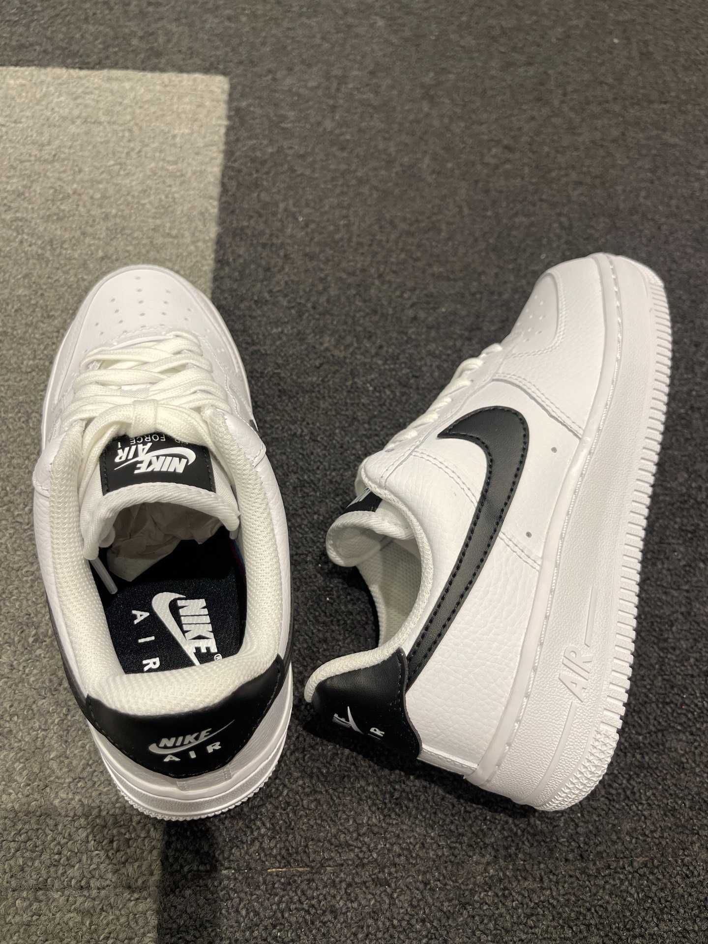 White Black\Air F1\Nike\nowy UnisexTrampki.41