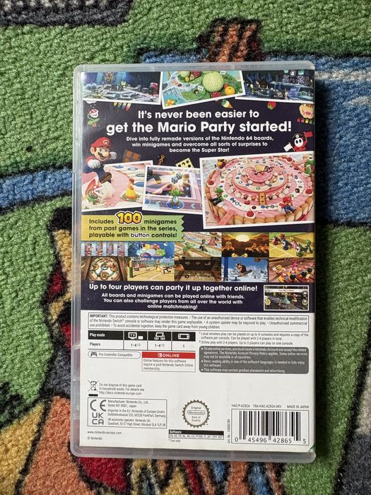 Mario  party superstar nintendo  switch
