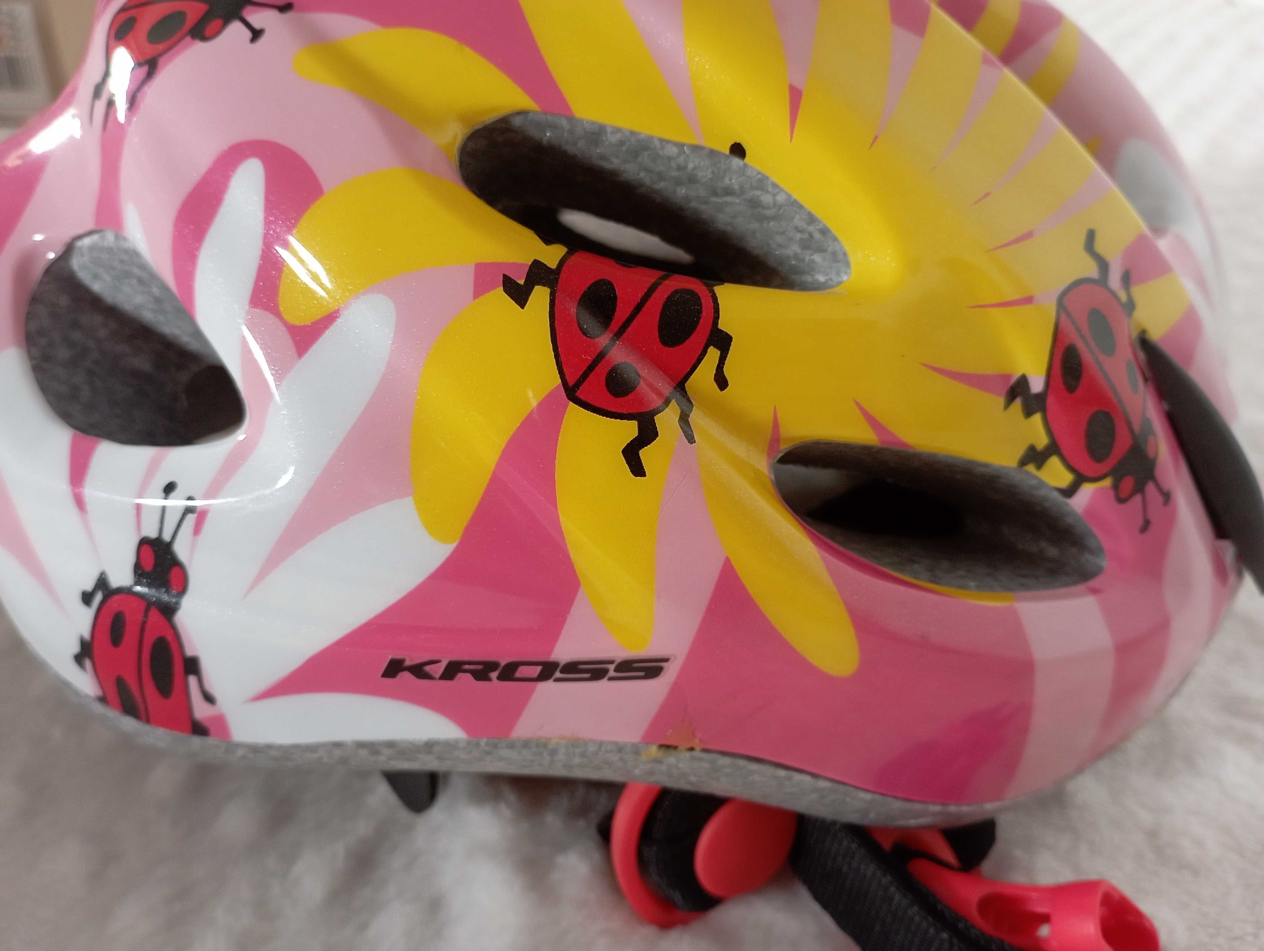 Kask Kross dziewczęcy 48-54 cm