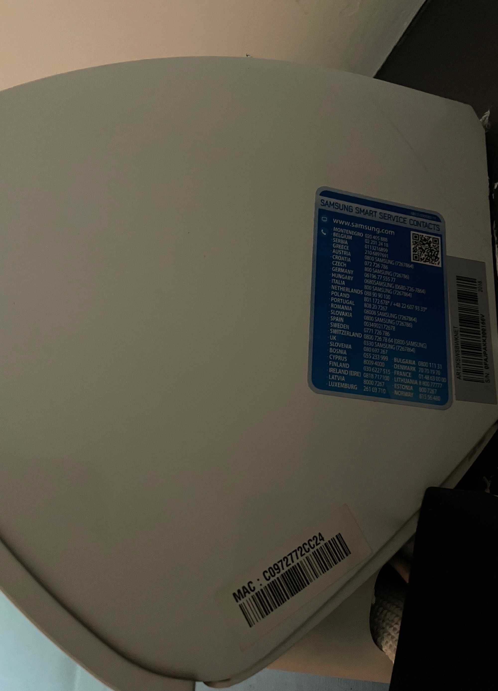 Klimatyzator Samsung - jednostka zew. i wew.