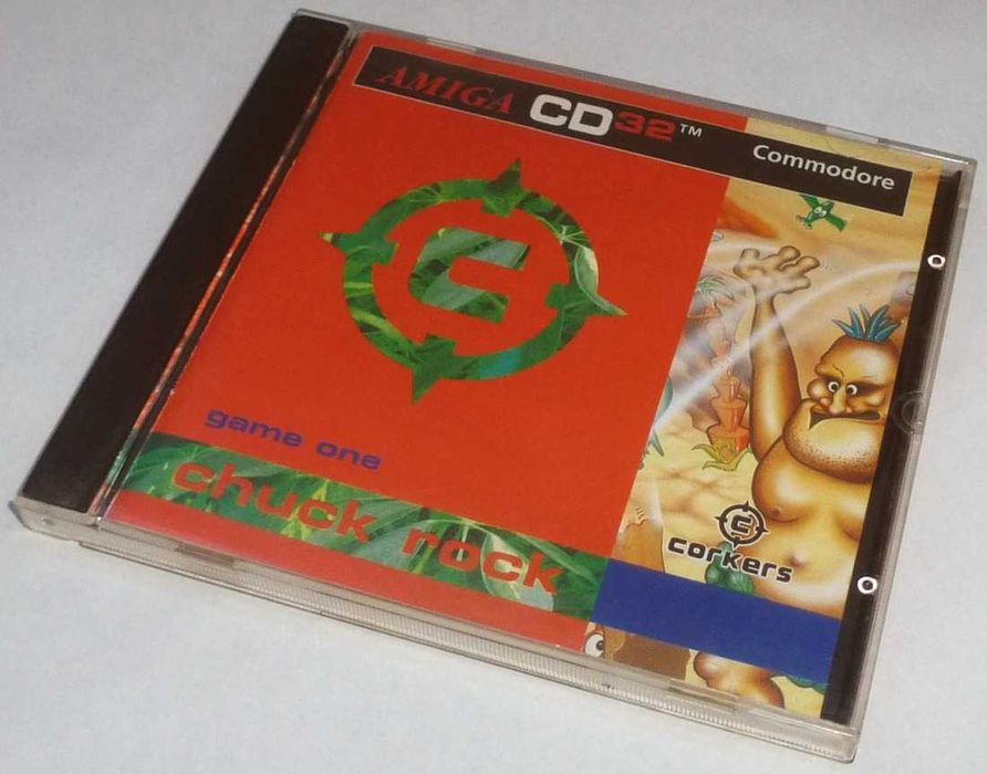 CHUCK ROCK gra Amiga CD32 A1200