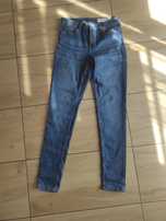 Jeansy super skinny fit medium waist esmara 38 m