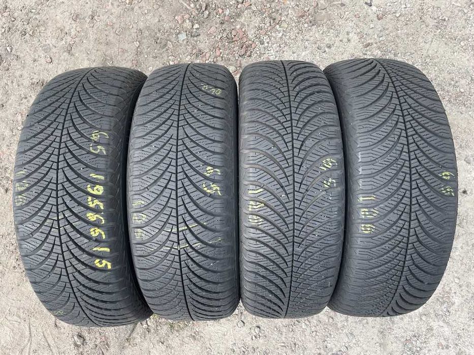 GoodYear Vector 4seasons 195/65r15 91H шини бу M+S 4 штуки