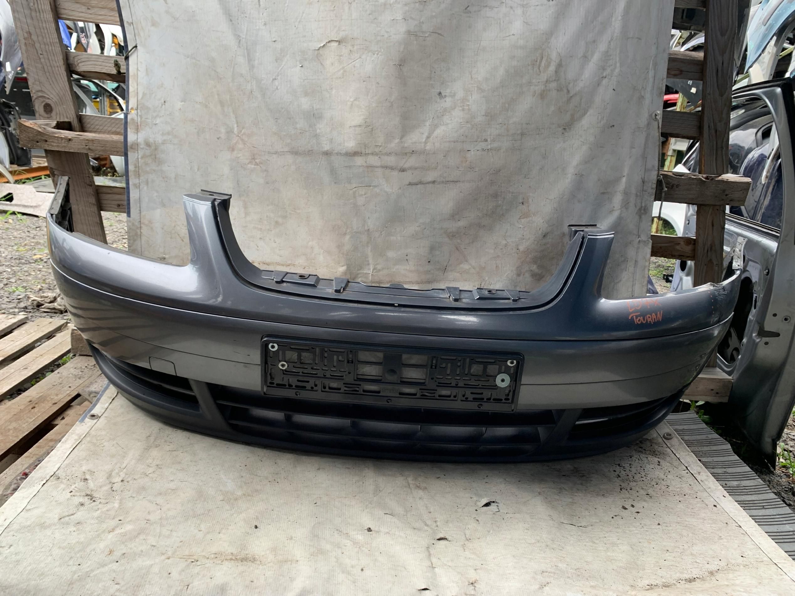 vw touran i zderzak przód przedni ld7x