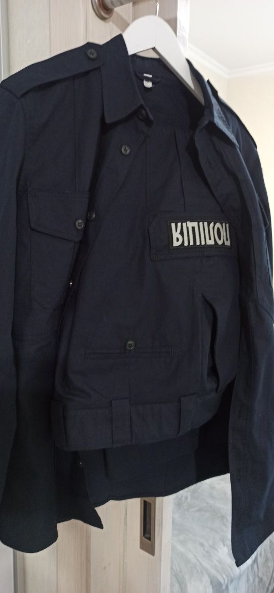 Форма поліція костюм штани кітель флиска та підкладка для куртки