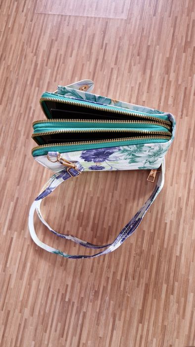 Mini torebka na telefon, karty