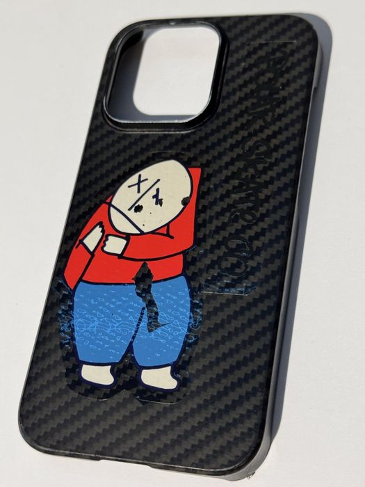 Чохол pitaka на Iphone 14 pro карбон