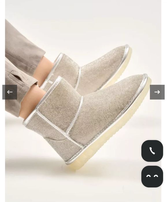 Угги Lonza зі стразами блискучі уггі 178438