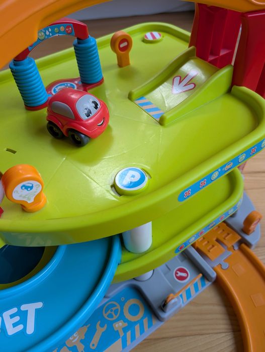 Smoby parking garaż