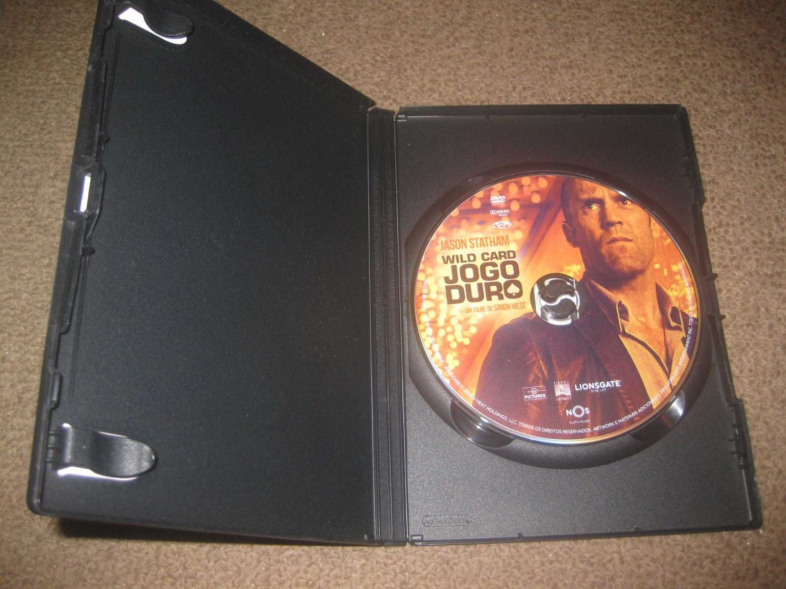 DVD "Wild Card- Jogo Duro" com Jason Statham