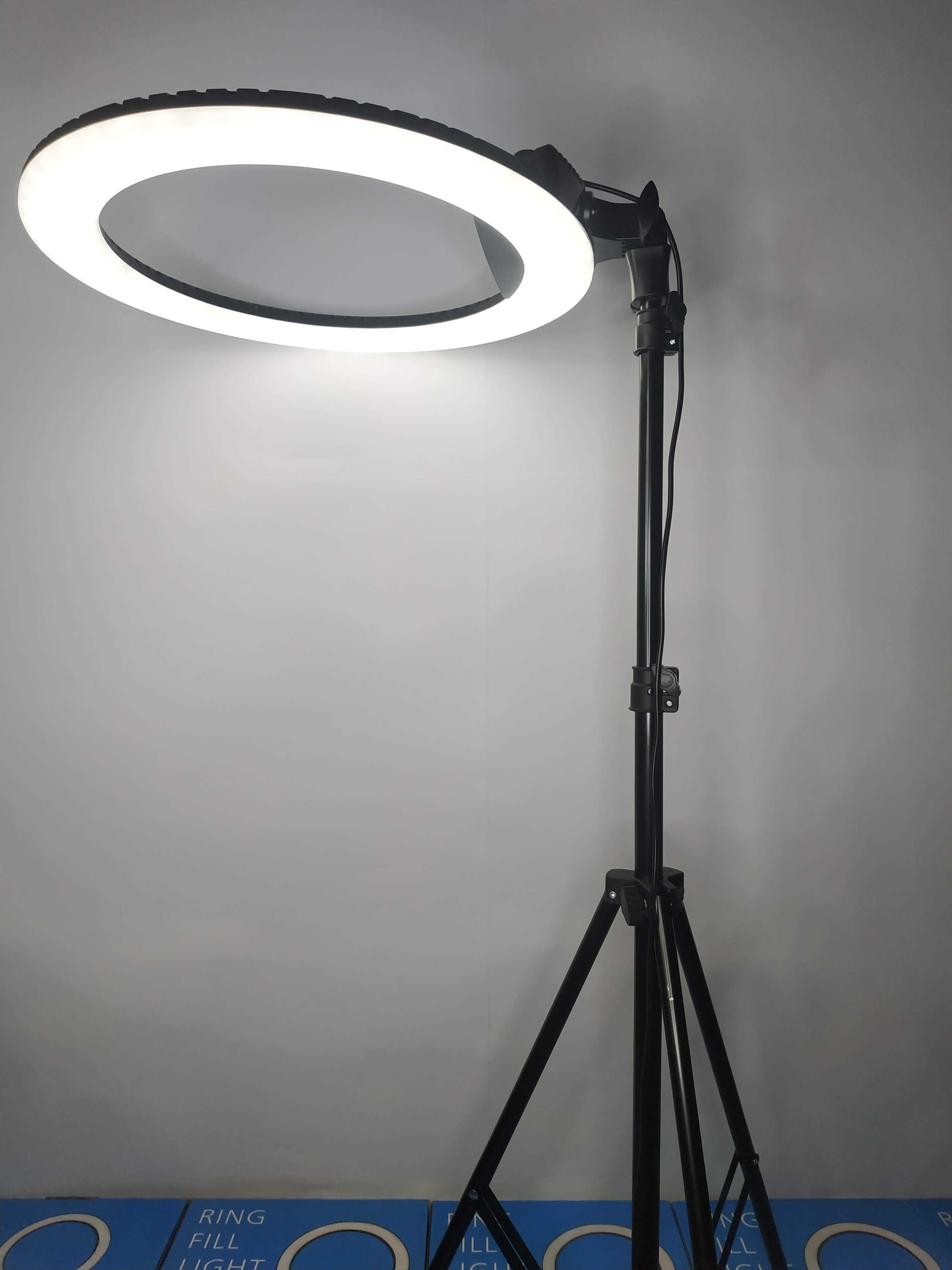 Кольцевая лампа 45см, 65Вт с штативом, пультами / KY-BK416