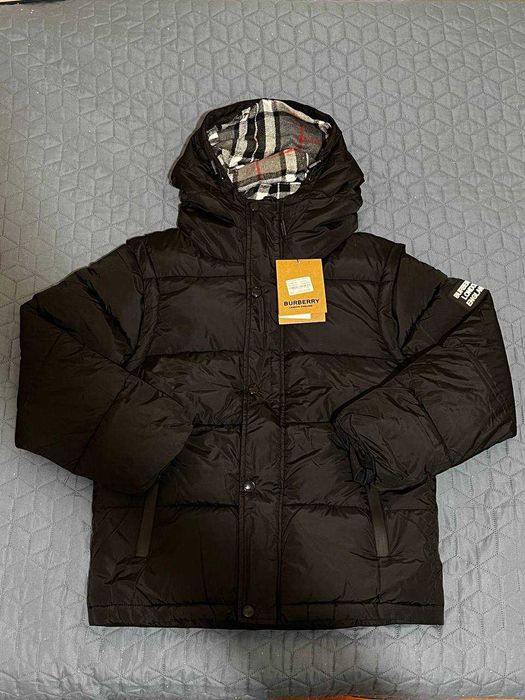 Куртка - жилетка BURBERRY барбери CP company пуховик moncler drill y2k