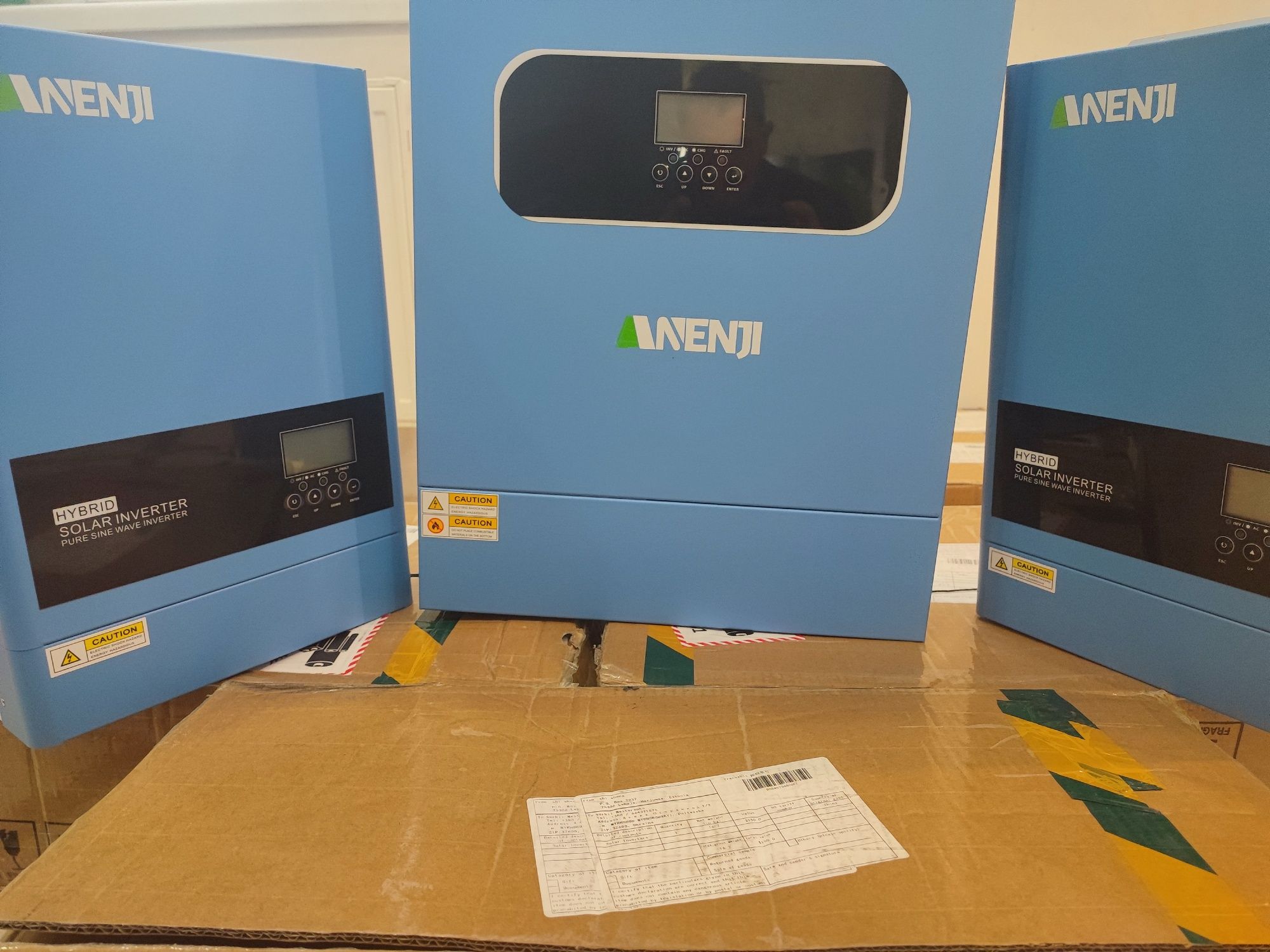 Гібридний інвертор 11кВт Anenji+ WiFi Інвектор 11кВт з WiFi