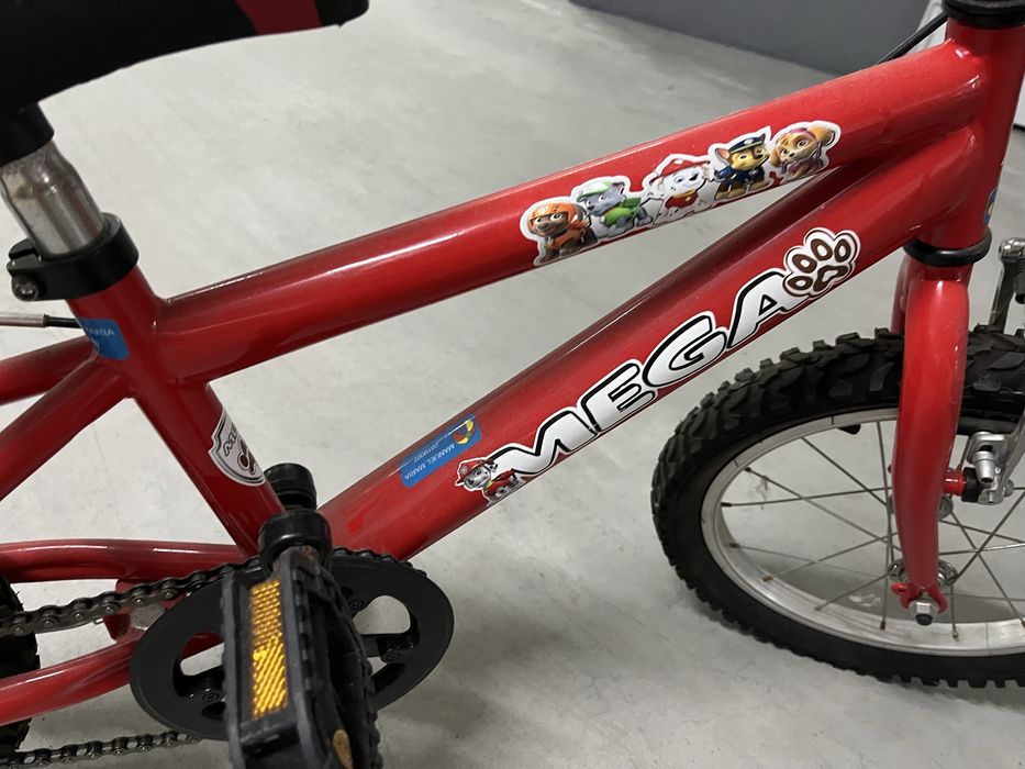 Bicicleta Patrulha Pata como nova com e sem rodinhas