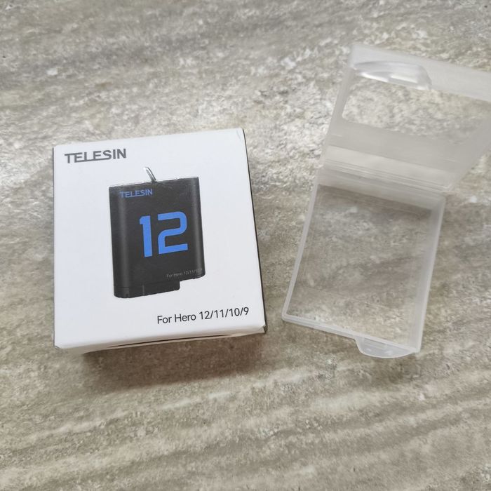 Аккумулятор Telesin для экшн-камер GoPro Hero 9/10/11/12 1720 мА·ч