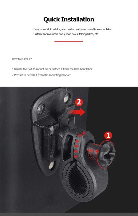 Держатель водонепроницаемый чехол телефона смартфона на руль