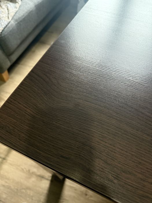 Stół ciemny  brąz   Wymiary na zdjęciach .