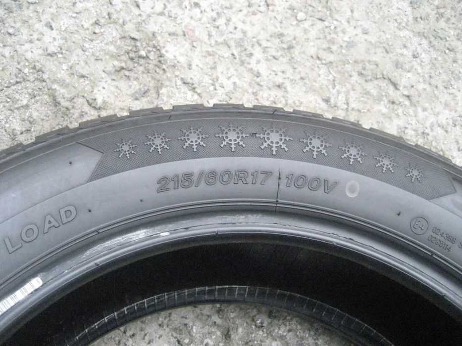 215/60R17 100V Lassa CompetusWinter 2 шини бу зима 2штуки