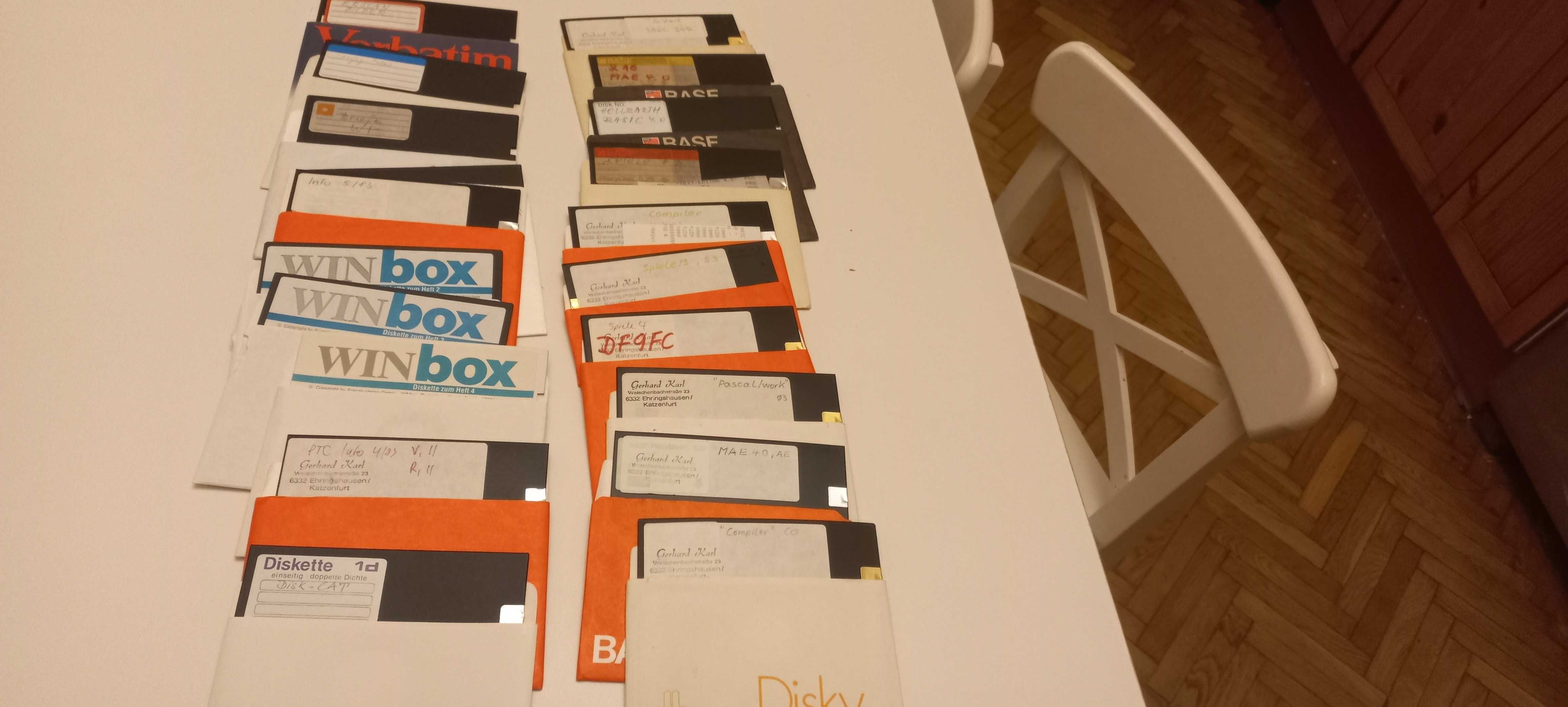 Dyskietki 5,25 do retro PC typu IBM 50 sztuk cz. 7