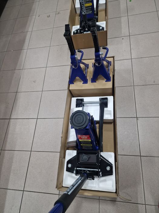 Macacos hidráulico rebaixado 4T + preguiça 3T novos