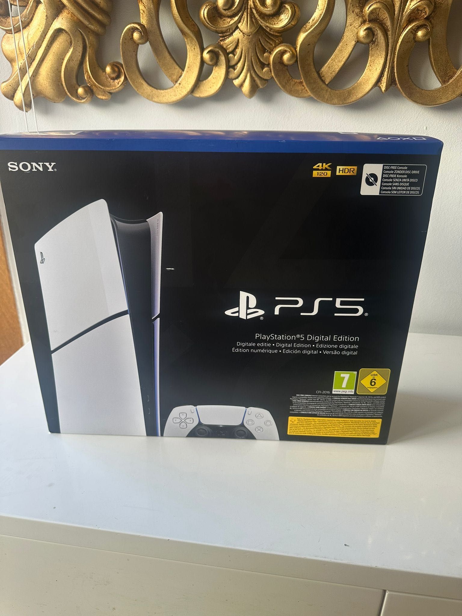 PlayStation 5 Digital 1TB, nova em caixa selada