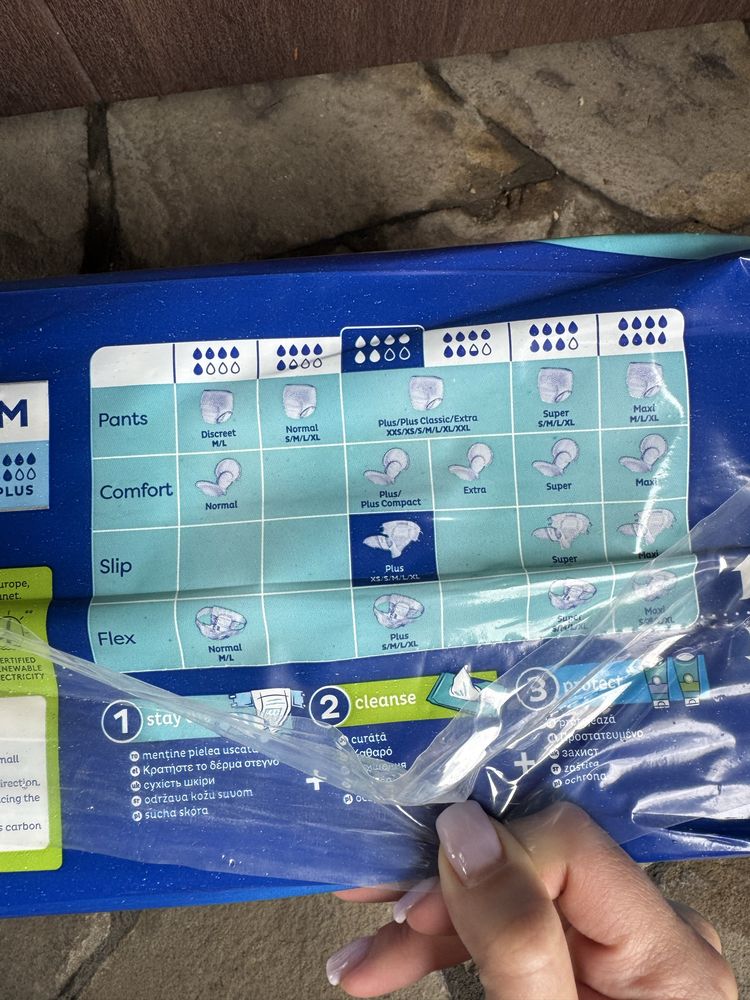 Памперсы Tena, размер М