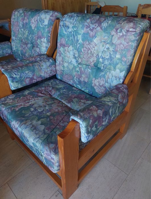 Cadeirão poltrona sofá individual maple