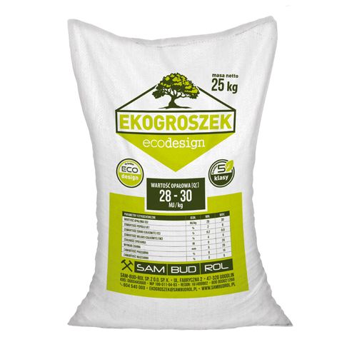 Ekogroszek Ecodesign worki 25 kg (JG)