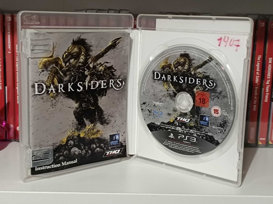 PS3 Jogos Call of Duty 4: Modern Warfare e Darksiders