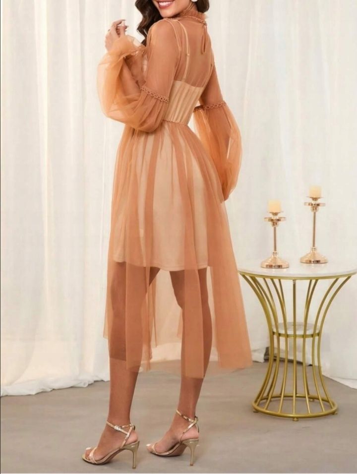 Elegancka sukienka wieczorowa L