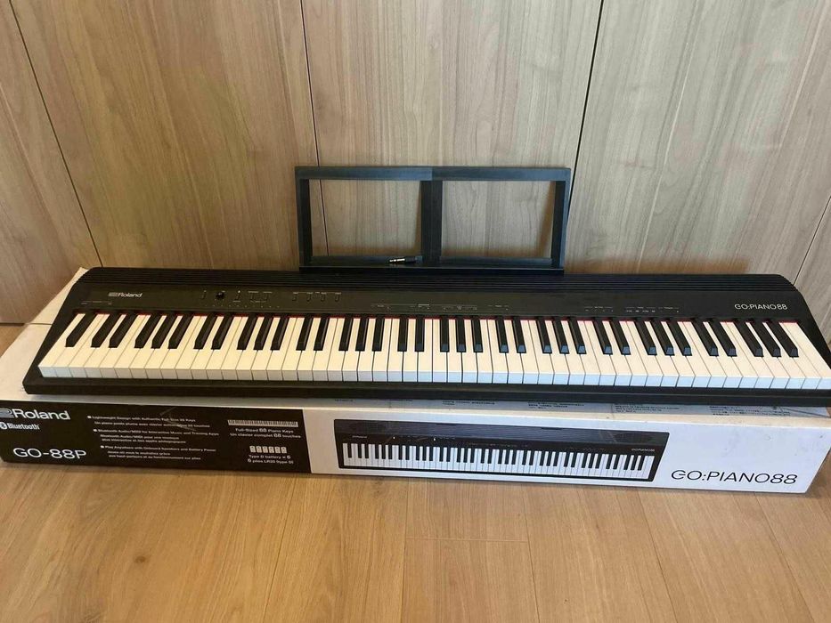 Roland GO:Piano 88 – Quase Novo + Suporte e Capa Incluídos