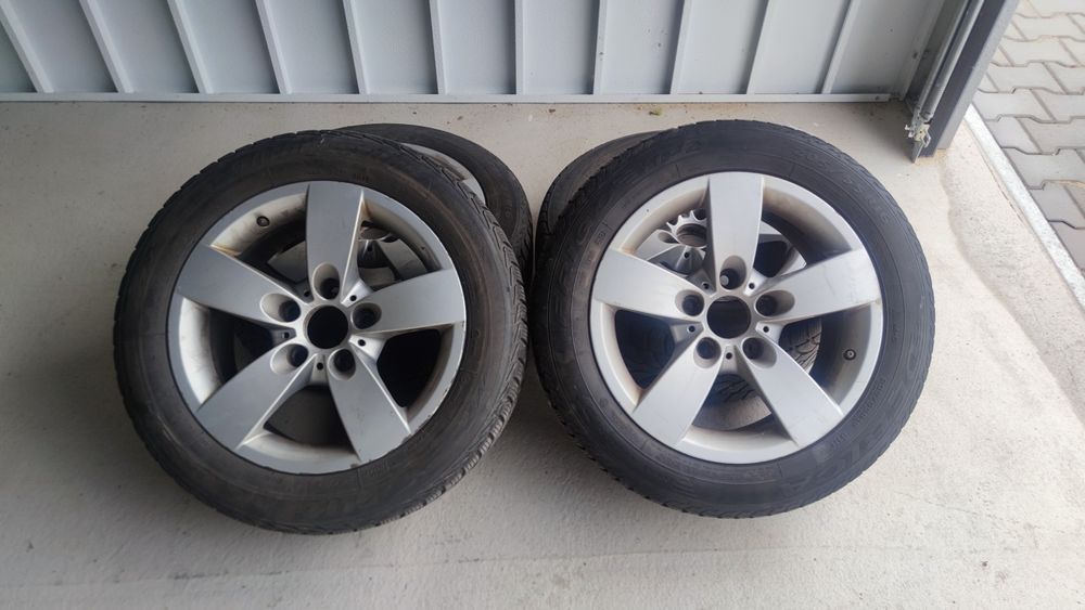 Felgi aluminiowe z oponami zimowymi 205/55R16