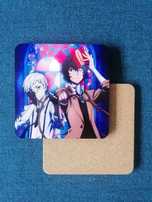 Podkładka pod kubek korkowa Bungou Stray Dogs Anime nowa