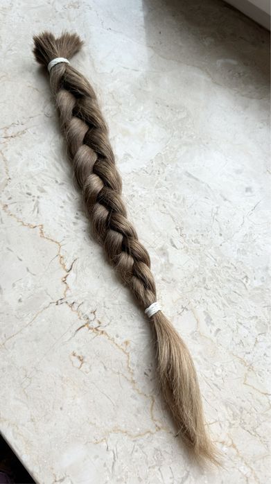 Wlosy dziewicze blond 40 cm 65 gram