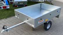Neptun N5-145 city  Przyczepka samochodowa Neptun City N5-145 city 145x98 cm, DMC: 400 kg