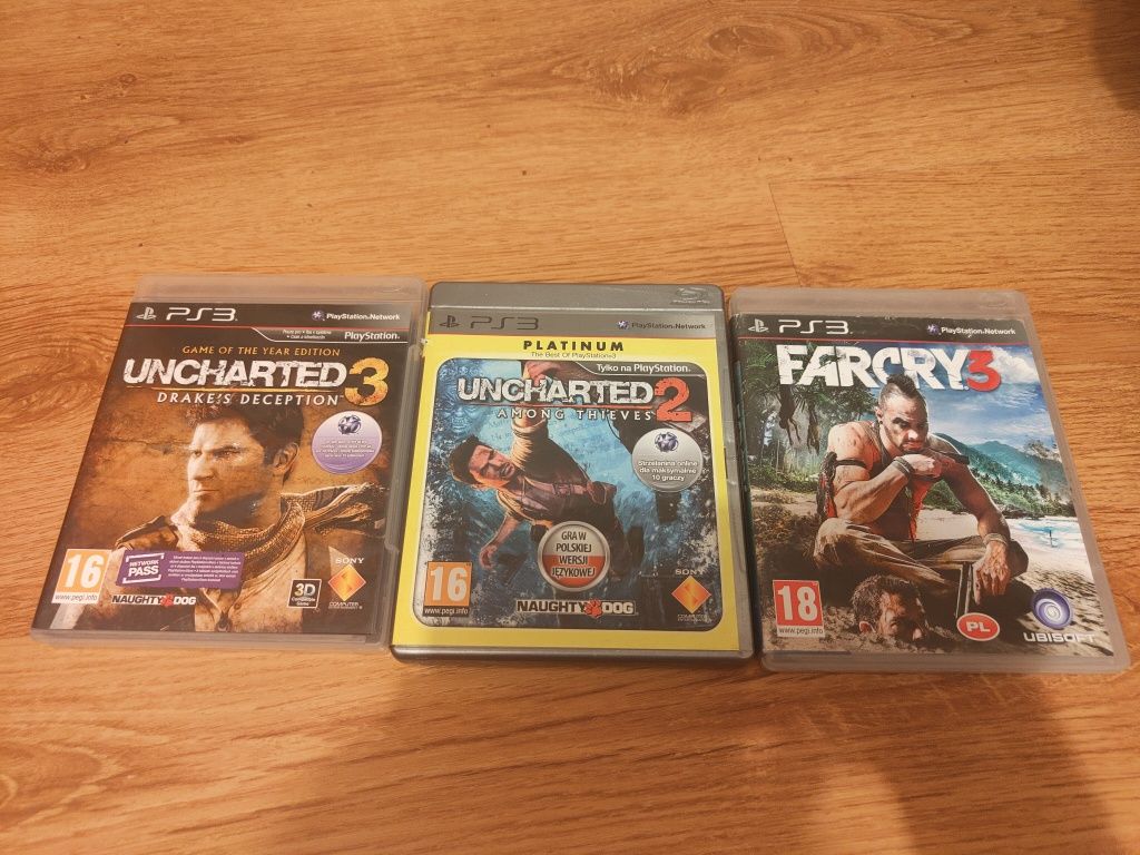 Gry na konsole PS3 Uncharted, Far Cry