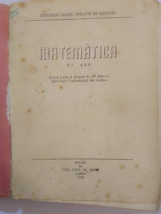Matemática, calculo Diferencial e Integral