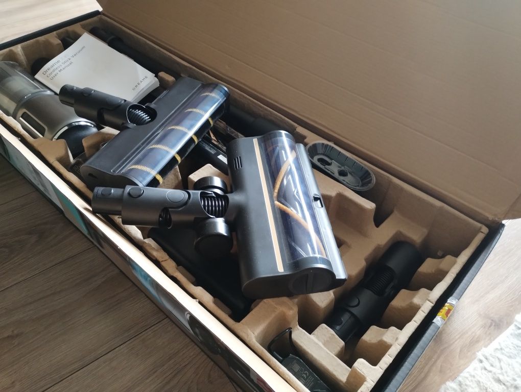Dreame Z30 odkurzacz bezprzewodowy,akumulatorowy, automatyczny.LED,LCD
