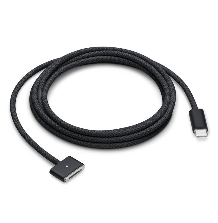 Кабель для MacBook Apple USB-C to MagSafe 3 Cable Space Black (MUVQ3)