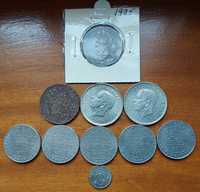 Lote de 10 moedas da Suécia Antiga de 1925 até 1973