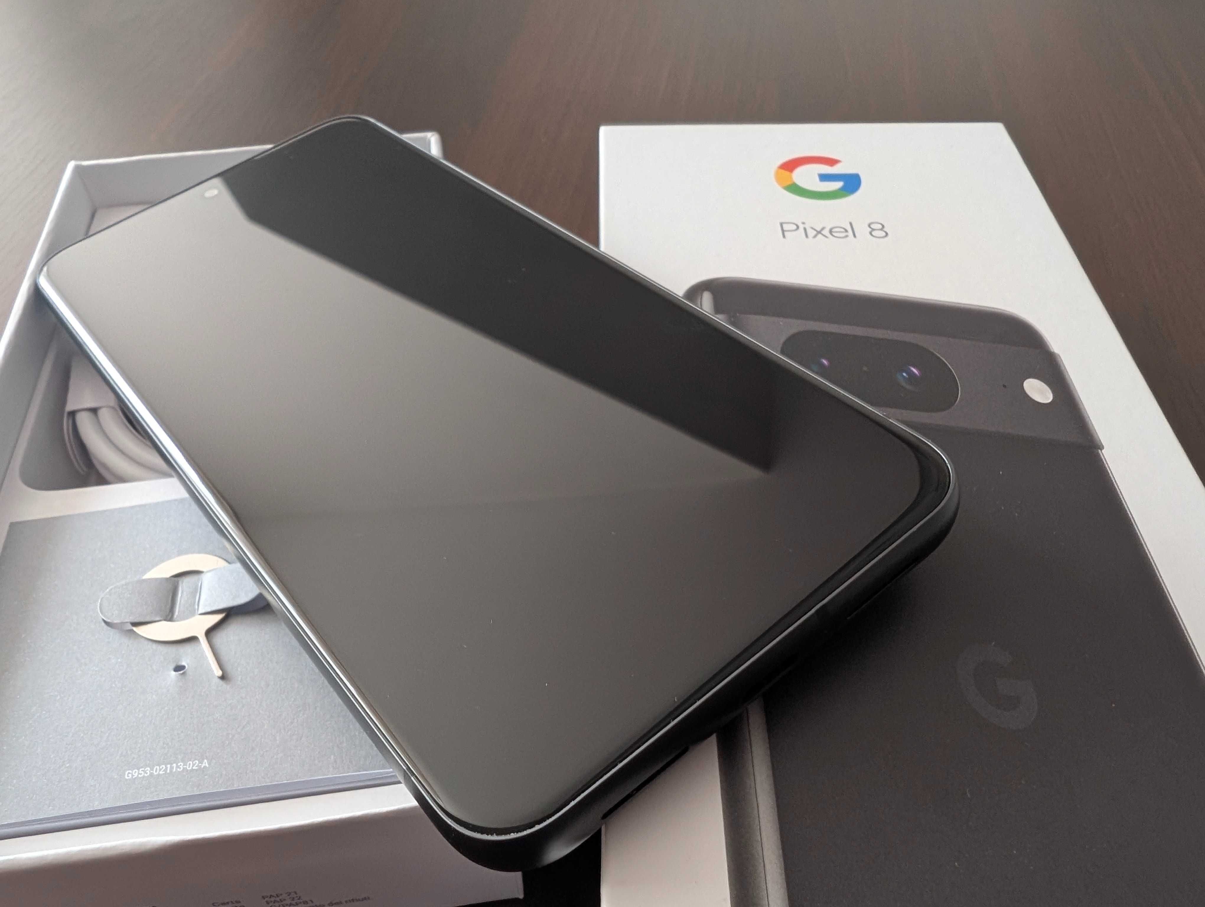 Google Pixel 8 128 GB Czarny | Stan Idealny | Gwarancja do 07.2026