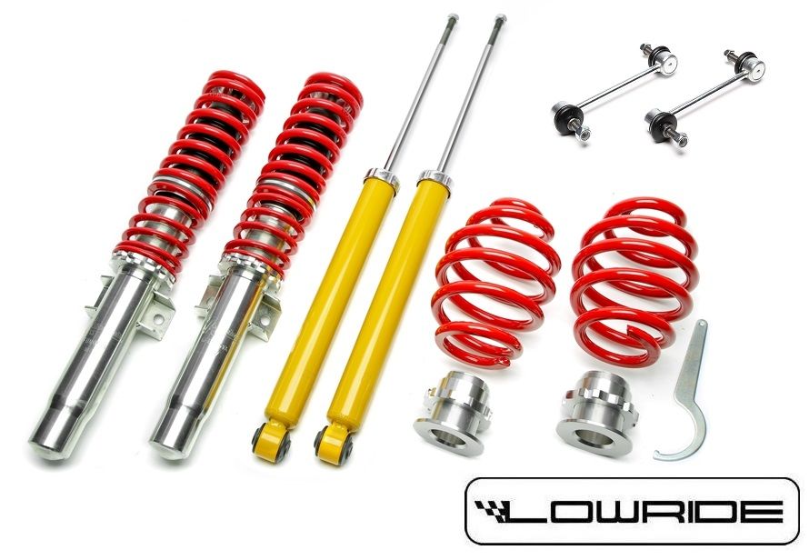 BMW E46 Gwintowane Zawieszenie NOWY Technix + Łączniki Poznań LOWRIDE